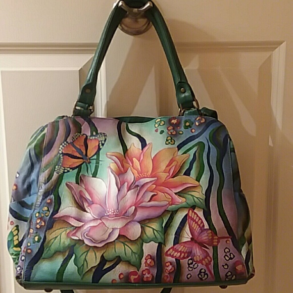 Anuschka Handbags - Anuschka hand-painted leather bag